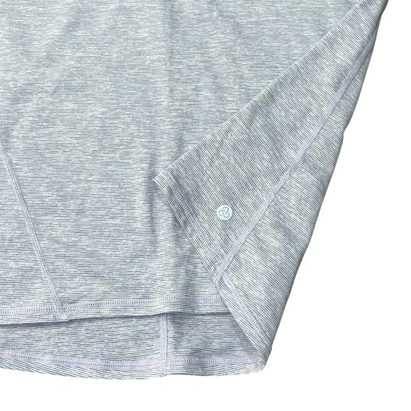 Zella Women's To & Fro Long Sleeve Hooded Lightweight Pullover Purple/Gray Sz S - Picture 8 of 10